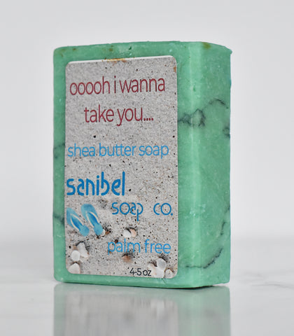 Image of OOOH-I-Wanna-Take-Ya-Shea-Butter-Soap-Sanibel-Soap